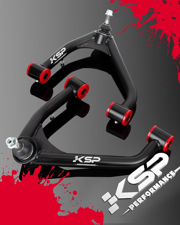 2007-2018 Silverado Sierra Front Upper Control Arms for 2-4" Lift 2WD 4WD