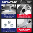 ATV Wheel Spacers  1Inch 4x156mm 12x1.5 Studs For 2013+ Polaris Ranger, 2014+ Polaris RZR XP 1000, 2015+ Polaris  RZR-4