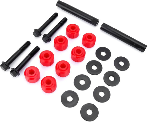 وصلة قضيب التوازن الأمامي المُحسّن من KSP لشاحنة Silverado Sierra 2500HD 3500HD (0-3 بوصات) موديلات 2001-2019، بديل أصلي أصلي 