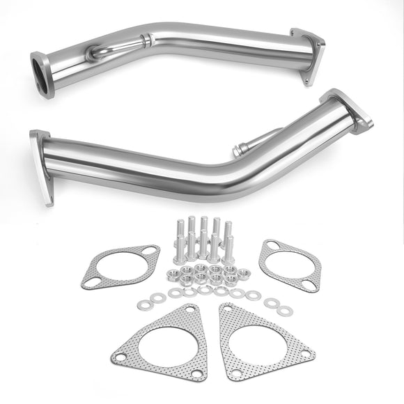 أنبوب عادم سفلي لسيارة نيسان 370z وإنفينيتي G37 Z34 موديلات 2008-2018