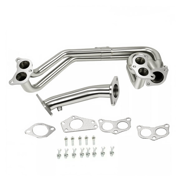 Exhaust Header For 2008-2017 Subaru Impreza WRX/STi 2.0L 2.5L EJ20/ EJ25 H4