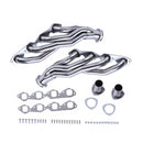 Exhaust Shorty Header for Chevy GMC V8 396 402 427 454 502 1965-1973 Chevy Chevelle, 1973-1974 Chevy Malibu-6