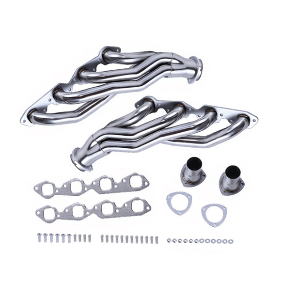 Exhaust Shorty Header for Chevy GMC V8 396 402 427 454 502 1965-1973 Chevy Chevelle, 1973-1974 Chevy Malibu