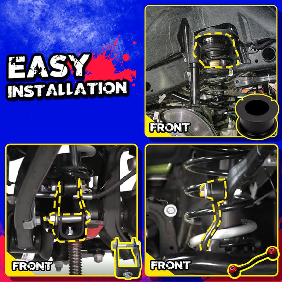 2.5" Front and Rear Leveling Lift Kit for 2018-2024 Jeep Wrangler JL