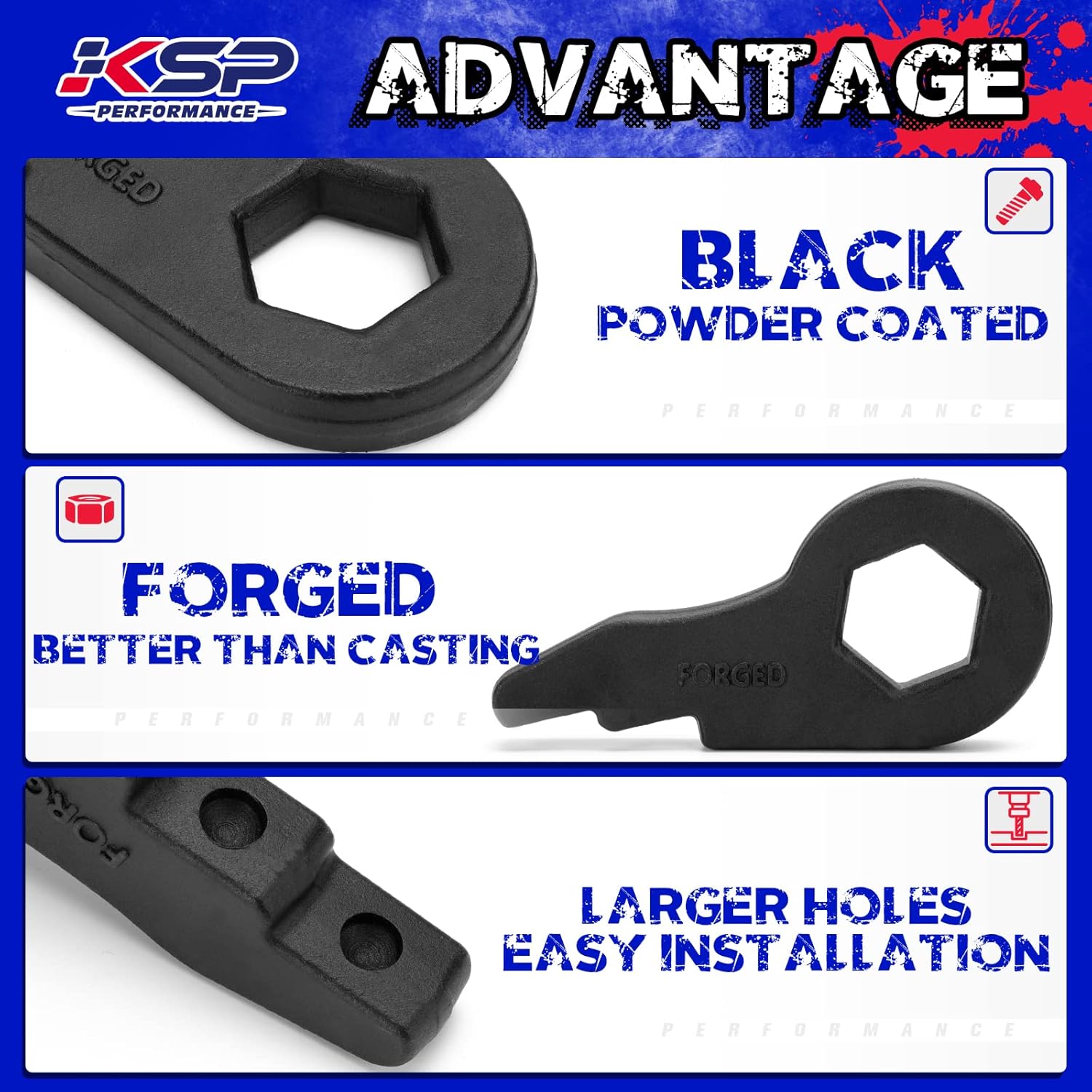 QSA 2" Adjustable DROP Lowering Keys. Compatible With 1999-2006