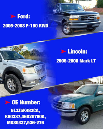 وصلة قضيب التوازن الأمامية من KSP لفورد F150، موديلات 2005-2008 F150 RWD لينكولن مارك LT، بديل أصلي  - 0