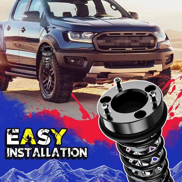 3" Front And 2" Rear Leveling Lift Kit with U Bolt for 2004-2020 Ford F150