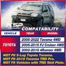 Diff Drop Fit For Tacoma 4runner FJ Cruiser 05-23 Tacoma 4WD, FJ Cruiser 05-23 4WD, 4Runner-2