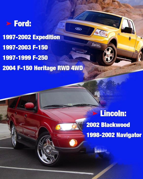 وصلة قضيب التثبيت الأمامي من KSP لسيارة فورد F150 F250 إكسبيديشن موديلات 1997-2003، بديل أصلي 