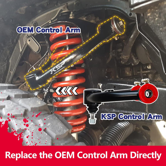 KSP Control Arm Replace the OEM Control Arm Directly