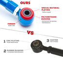 Adjustable Rear Camber Control Arm Kit -2° to +4° for 2007-2016 Honda CRV/CR-V Aftermarket Upgrade-5