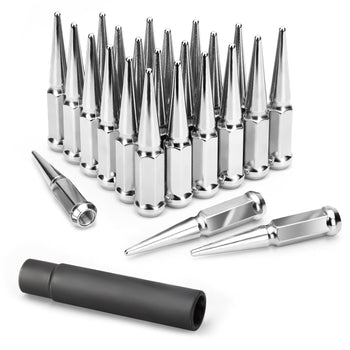 KSP Perforamance M14x1.5 24PCS Spike Lug Nut For Chevy Ford Toyota