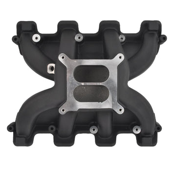 [PRE-ORDER] Performer RPM Style Carb Engine Intake Manifold, Cathedral Port Black - 0