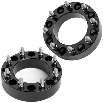 The 8x180mm wheel spacer are made from the casting 6061-T6 aluminum billet, lighter but highly durable and strong
