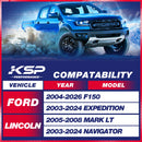 2" Front Leveling Lift Kits Aircraft Billet Strut Spacers For 2004-2026 Ford F150 2WD/4WD