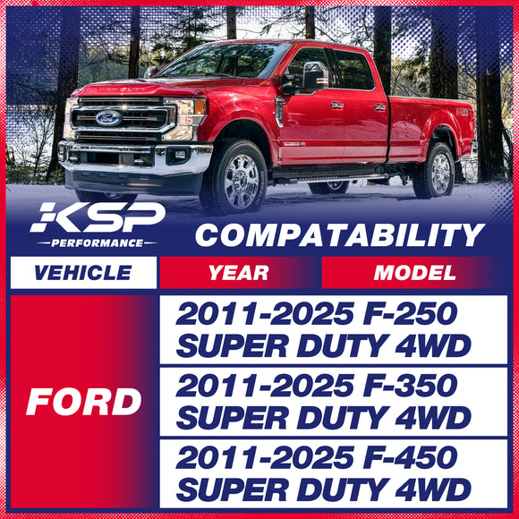 2.5 Inch Front Leveling Kit for 2011-2026 Ford F250 F350 F450