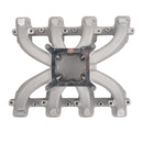 Aluminum Single Plane Engine Intake Manifold, Satin-2