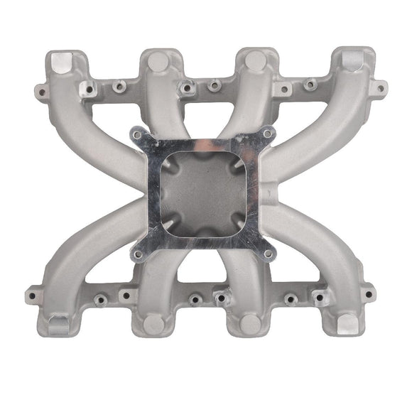Aluminum Single Plane Engine Intake Manifold, Satin
