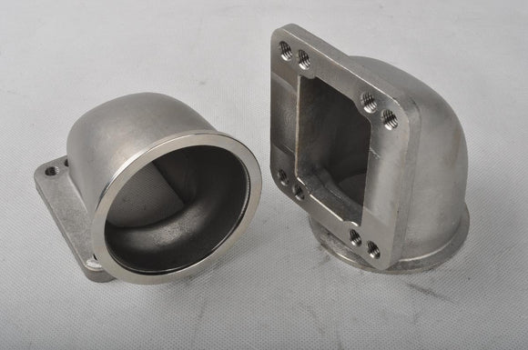 مشعب رأس العادم لسيارة شيفروليه كورفيت كامارو بونتياك فايربيرد GTO LS1 LS2 LS3 LS6 V8 موديلات 1997-2015 مع مرفقي T3 T4 وشريط V مقاس 3.0 بوصة