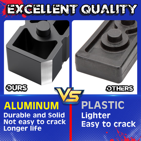 3" Front and 2" Rear Full Leveling Lift Kits for 2004-2020 Ford F150 2WD 4WD