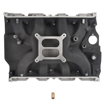 Aluminum Dual Plane Intake Manifold For Ford FE 390 406 410 427 428 Black