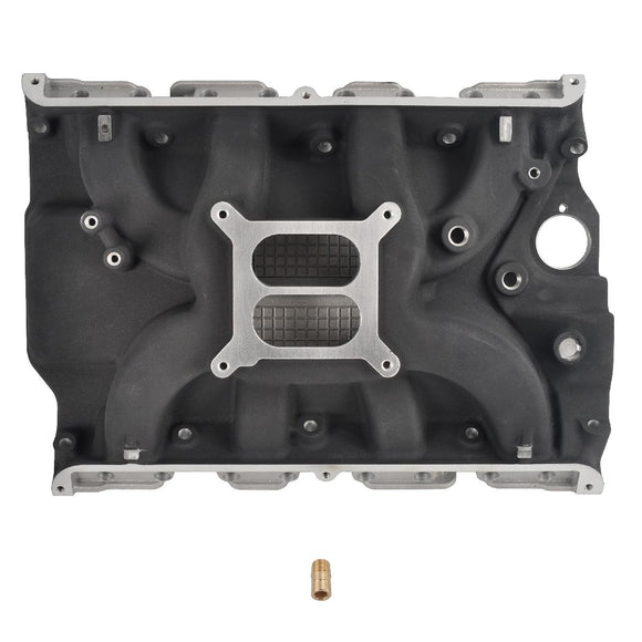 Aluminum Dual Plane Intake Manifold For Ford FE 390 406 410 427 428 Black