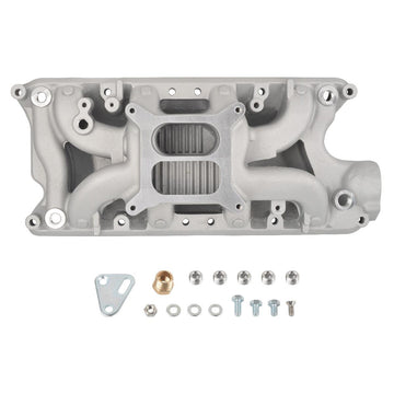 Aluminum Intake Manifold For Small Block Ford SBF 260 289 302, Natural