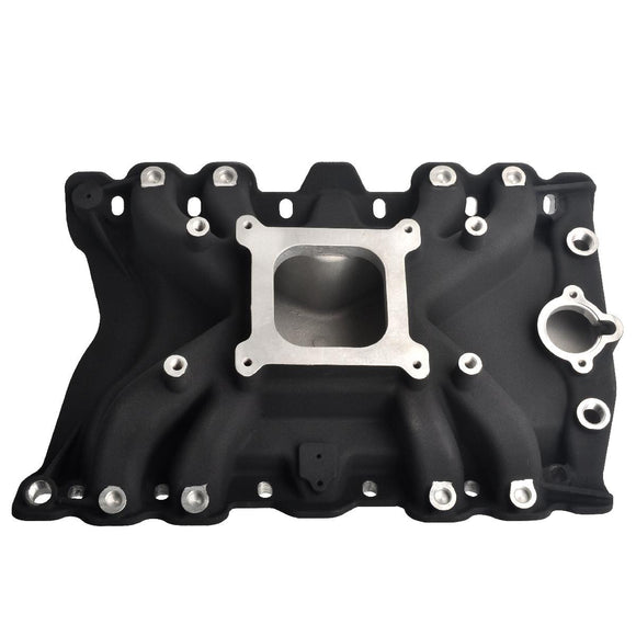 Aluminum Single Plane Engine Intake Manifold Fits Oldsmobile V8 400 425 455 Black