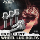 12x1.25 Wheel Lug Bolts for OEM Stock Wheel Lug Bolts,19mm hex for Jeep Renegade Cherokee Compass, 20 Pcs ET Wheel Studs-4