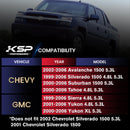 Exhaust Header for 1999 , 2000 , 2001 , 2002 , 2003 , 2004 , 2005 , 2006 Silverado Sierra Suburban Yukon XL 1500 