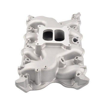 Aluminum Engine Intake Manifold Satin Finish - 0