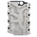 Aluminum Dual Plane Engine Intake Manifold, Satin Finish-3
