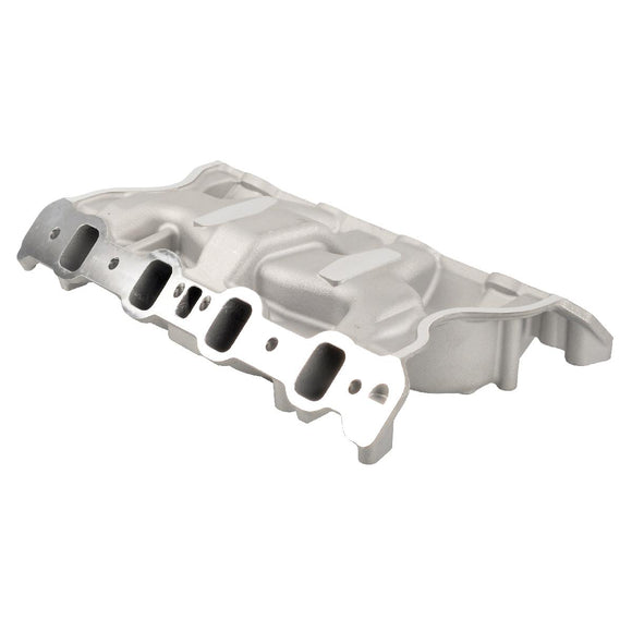 Aluminum Engine Intake Manifold Satin Finish