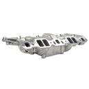 Polished Aluminum Engine Intake Manifold, Silver-5