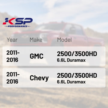 EGR Delete Kit For 2011-2016 Chevy/GMC 2500 3500HD 6.6L Duramax