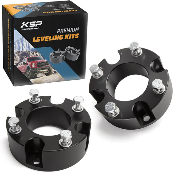 KSP Front Suspension Leveling Lift Kits For 2007-2026 Toyota Tundra Sequoia 2PCS
