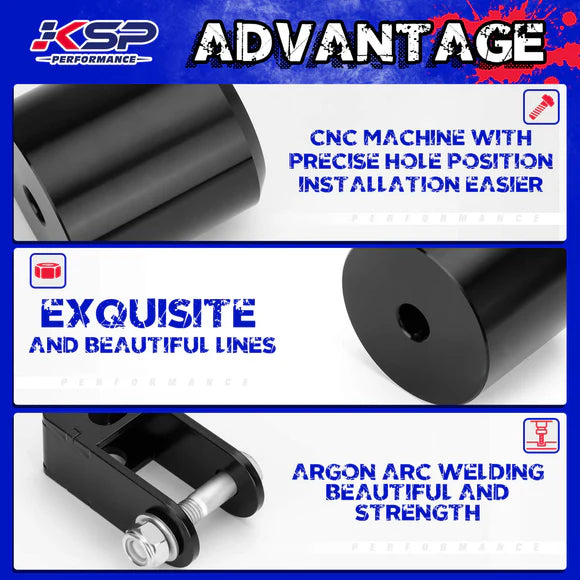 KSP Front Lift Kits for Ford Advantages