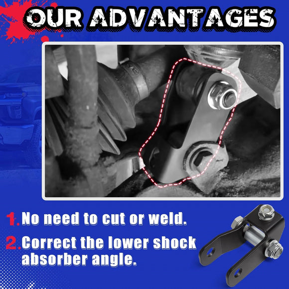 KSP Front Shock Extenders no need to cut or weld