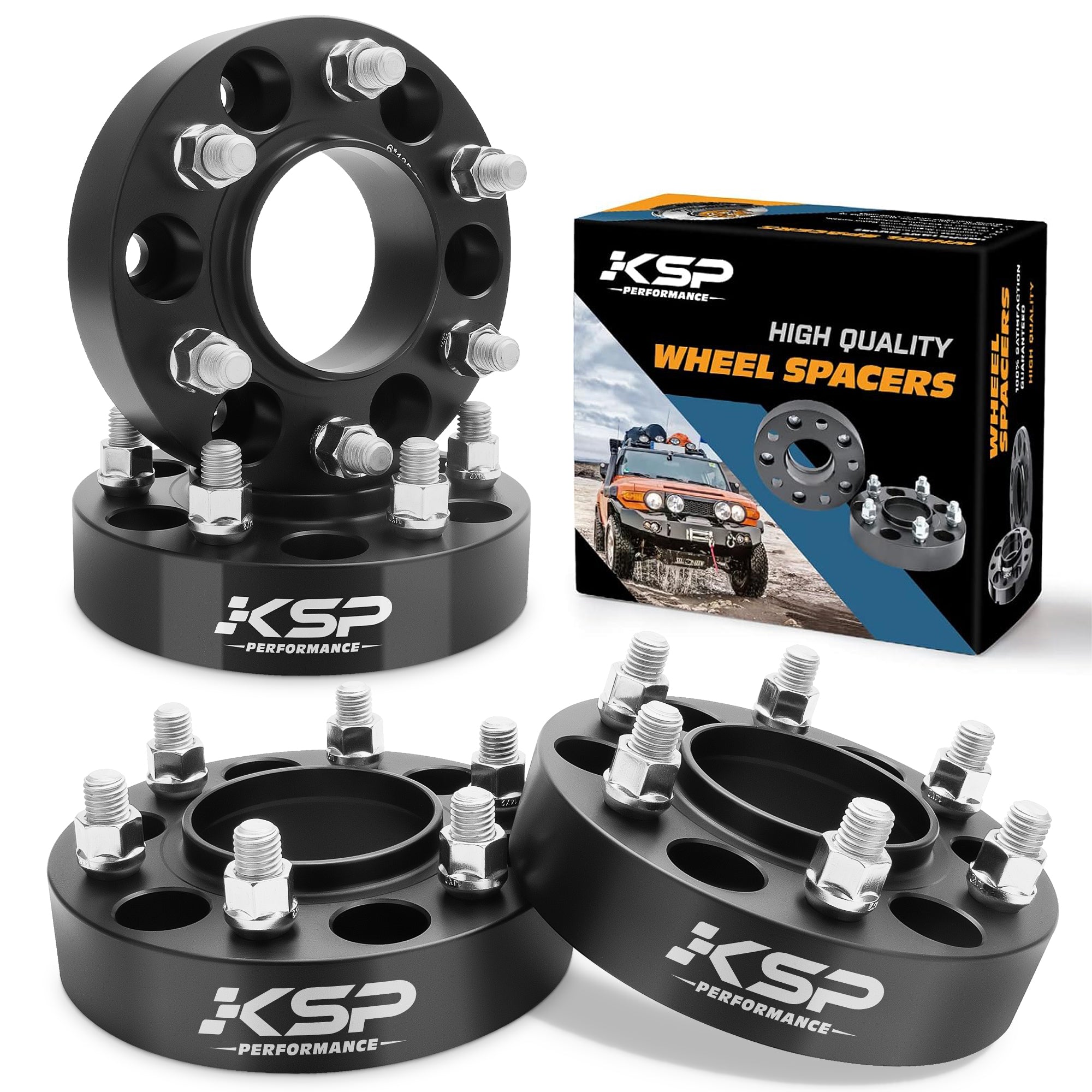 M14X2.0 2 Inch Hubcentric Wheel Spacers