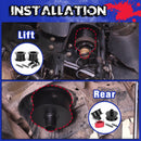 Install 3" Front and 3" Rear Full Leveling Lift Kitsfor 2007-2018 Jeep Wrangler JK