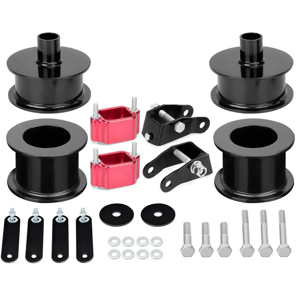 3" Front and 3" Rear lift Full Leveling Lift Kits for 2007-2018 Jeep Wrangler JK with shock extenders
