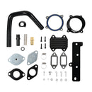 EGR Delete Kit For 2013-2018 6.7L Dodge Ram Cummins Diesel EGR Plate Cooler & Throttle Valve Delete Kit-1