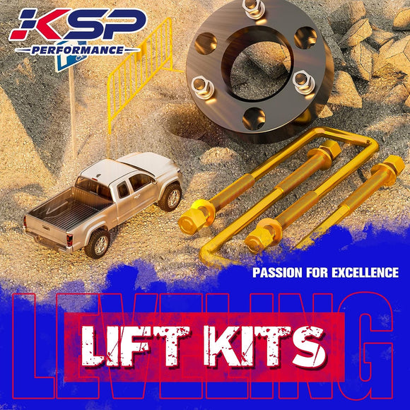 KSP 3"F+3"R Full Leveling Lift Kit for 2004-2020 Ford F150