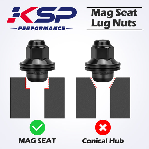 KSP M14*1.5 Mag Seat Lug Nuts for Toyota Tacoma