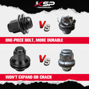 KSP M14×1.5 Lug Nuts advantages