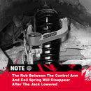 Installation diagram and precautions for  KSP 2003-2024 Aluminum Upper Control Arms