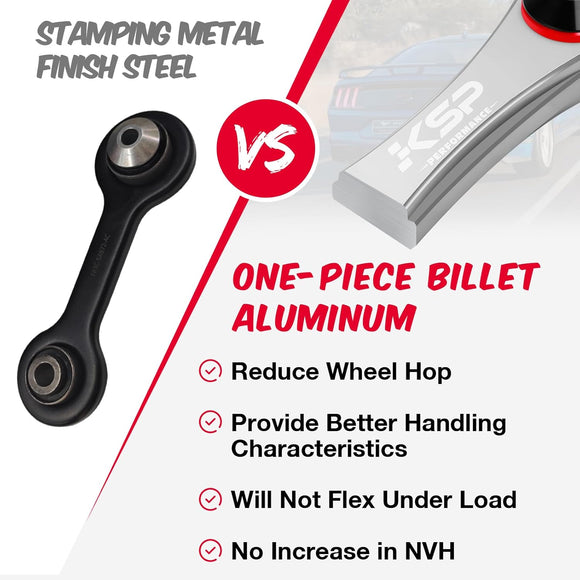 KSP Rear Lower Vertical Link for 2015-2023 Ford Mustang S550 and 2023+ S650