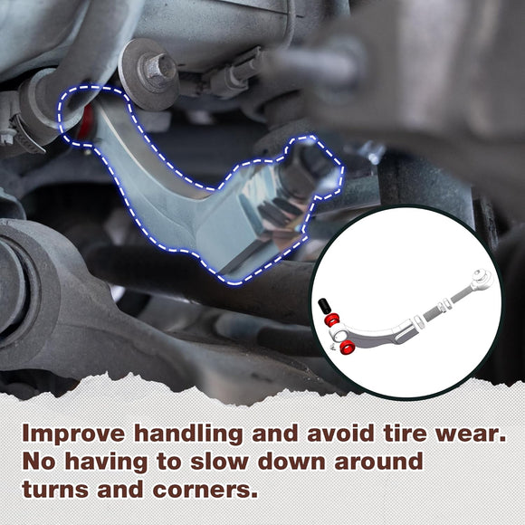 KSP Aluminum Rear Camber Arms for 2015-2023 Ford Mustang S550 Adjustable -3° to +3°