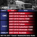 Compatible with Silverado Sierra 2007-2018 Red Control Arm – KSP