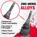 KSP Advantages of alloy ball joints: anti-rust ability, increase in strength, never rust and heat treated